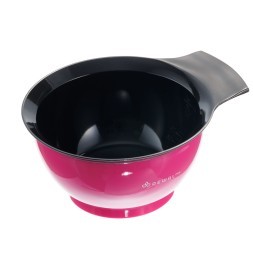 Чаша для краски DEWAL, с ручкой, с прорезиненной вставкой 330 мл