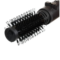 Фен-щетка DEWAL PRO AIR SHINE, черная, 1200Вт, 2 насадки: 38мм, 50 мм, провод 3м